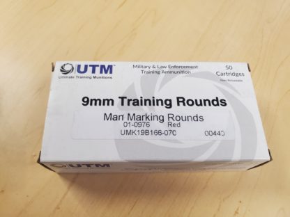 UTM 9mm MMR Training Ammo